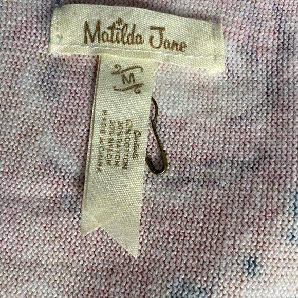 Matilda Jane Women's Cotton Blend Cozy Days Waterfall Front Sweater Cardigan - Picture 7 of 12